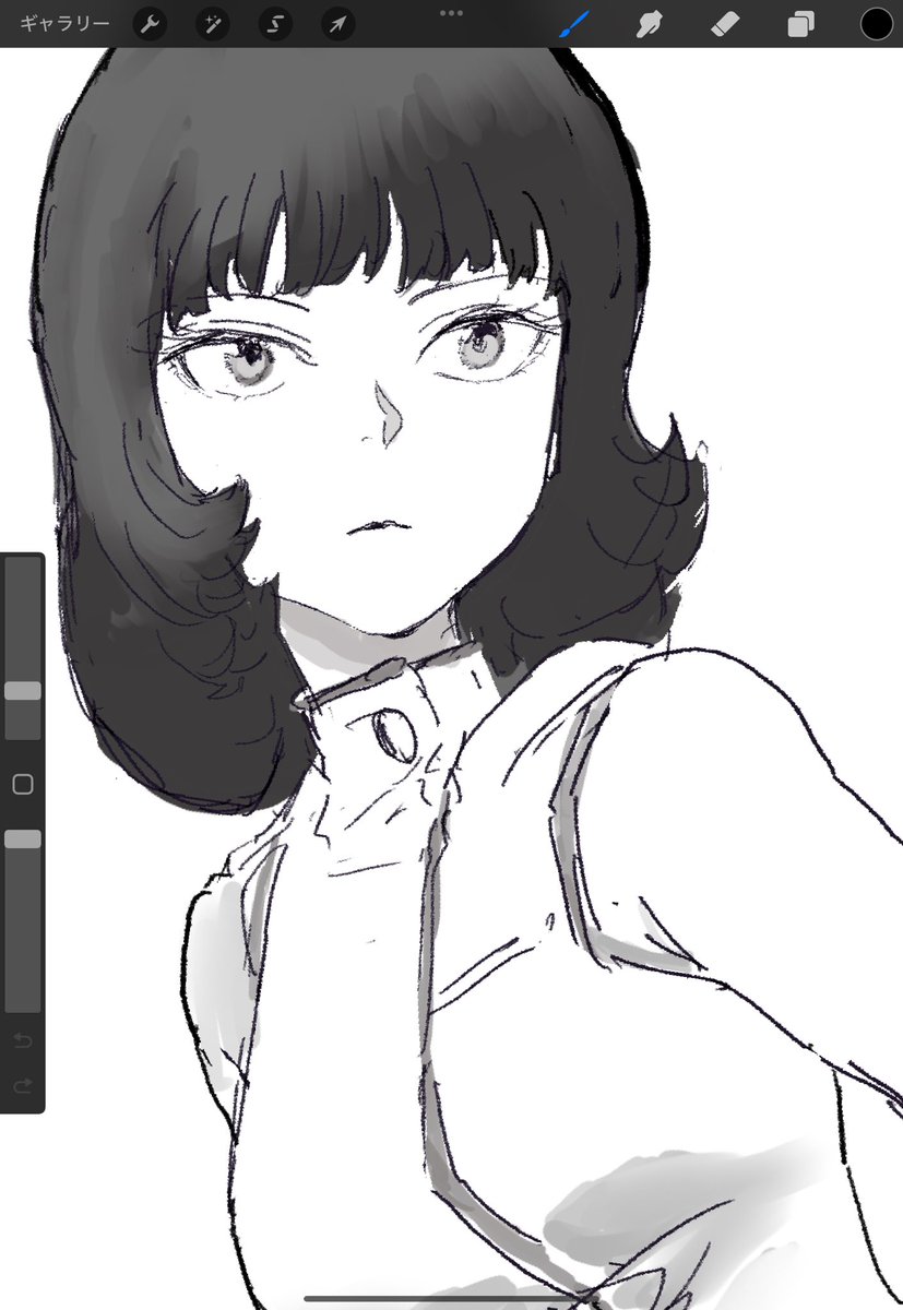 ファとルー落書き 