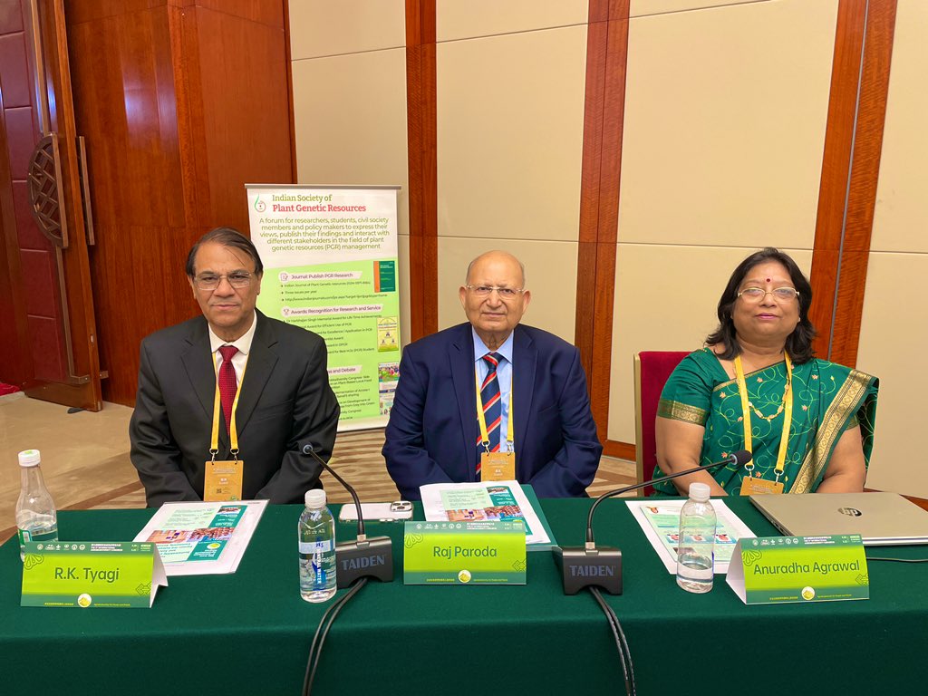 Indian Society of Plant Genetic Resources tweet media