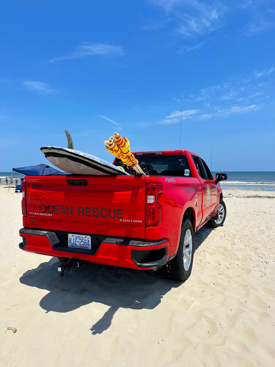 outerbanks's tweet image. 🔴 Ocean Rescue is gearing up &amp;amp; ready for another season on the Outer Banks!  
🌊 Thank you to all the lifeguards, from Corolla to Ocracoke, who keep our beaches safe—your watchful eyes make summer better for everyone. 
#obx #outerbanks #summer