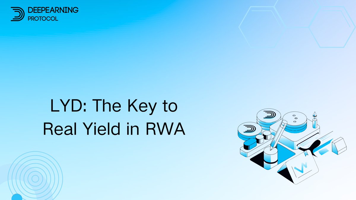 🔑 LYD: The Key to Real Yield in RWA

Not all RWAs can generate real yield—LYD is the filter that ensures quality. 

By integrating advanced risk control and asset quality checks, LYD ensures only the most reliable, yield-generating assets make it to the blockchain. 

It’s your