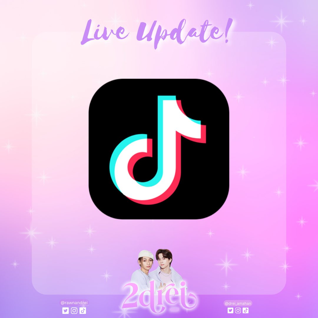 [💜🩷] 05/25/2025

<a href="/wrive_drei/">Drei Amahan</a> and <a href="/rawnandrei/">BTN RAWN ⋆｡˚ ☁︎｡⋆｡</a> are currently live along side with <a href="/wrive_ishiro/">Ishiro Incapas | WRIVE 2025</a> and <a href="/wrive_russu/">Russu Laurente</a> on TIKTOK !

🔗 vt.tiktok.com/ZSh3qDkNG/

<a href="/2DREI_OFC/">2DREI OFFICIAL</a> #BrightestSarDrei #DreiAmahan #KNRawnAndrei #RonCastillo #RawnAndrei