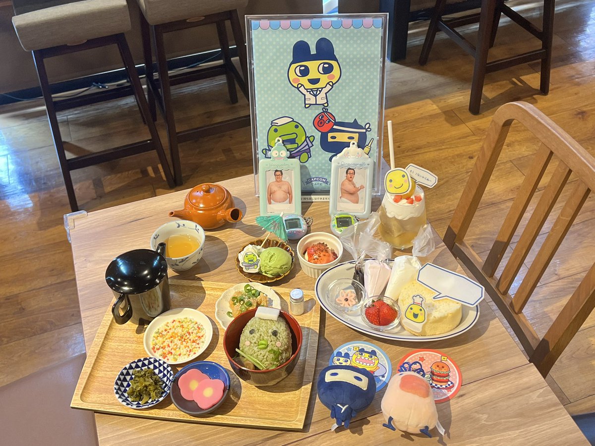 たまごっち予約済み🥚
この前いったたまごっちカフェ可愛すぎて死ぬ！！