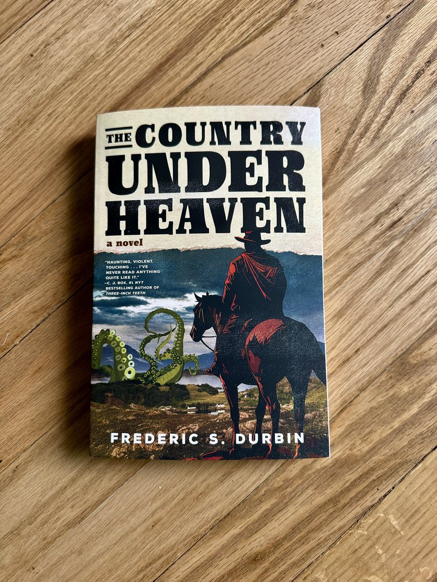 Carolanntack's tweet image. Someday, my dad said, things won't be broken any more…till then, we've got to fix what broken things we can.
Another #SundaySentence from the marvelous, The Country Under Heaven by Frederic S. Durbin.