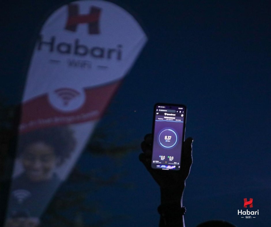 HabariNode's tweet photo. From reels to live updates, attendees at the #BoogieInTheBushFestival captured every moment and shared the vibes with the world, thanks to @HabariNode. We're keeping the connection strong today too. Come through and share your story! #BoogieWithHabariWiFi https://t.co/vawxRYcUQz