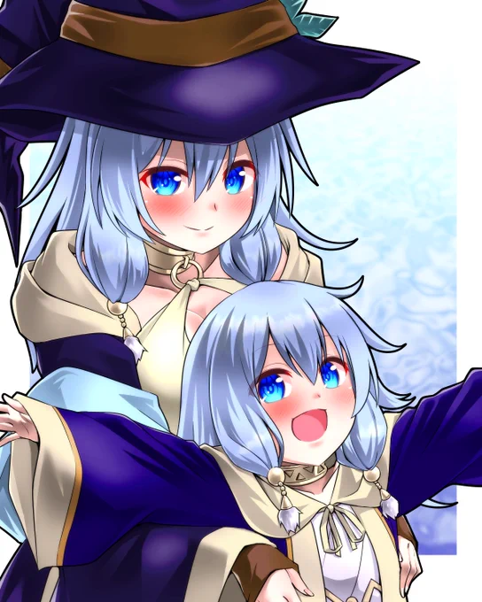 #あなたの青色の作品を見せてください (暫くエリアル描いてないな) 