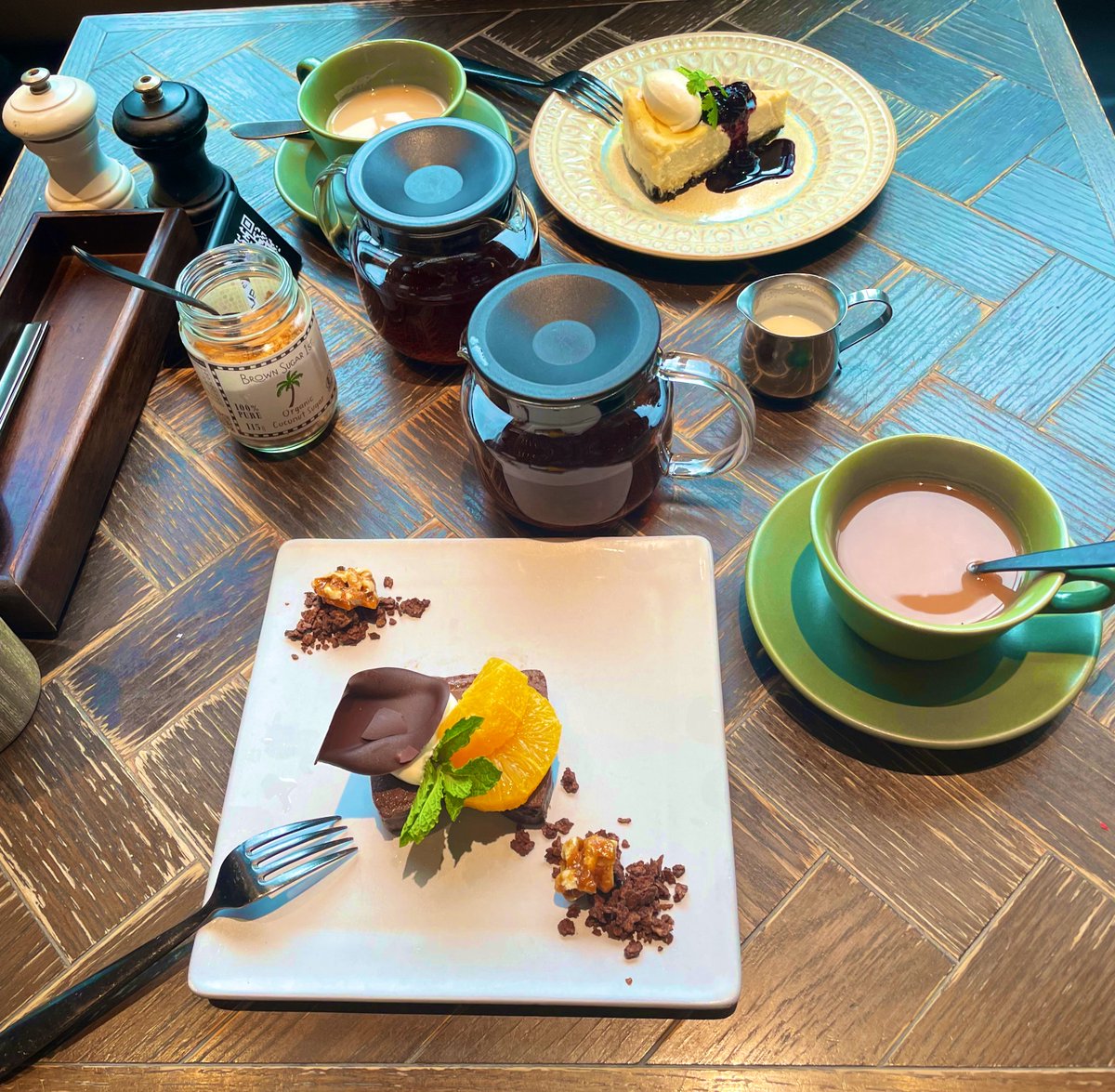 オシャレなカフェでティータイムして気分転換☕️