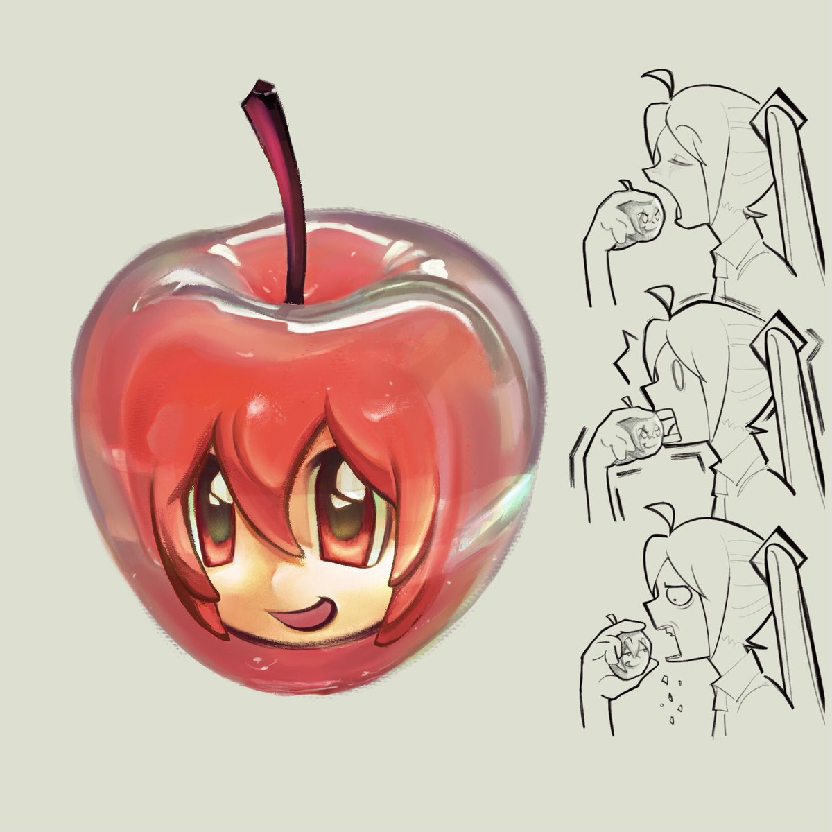 candied apple teto