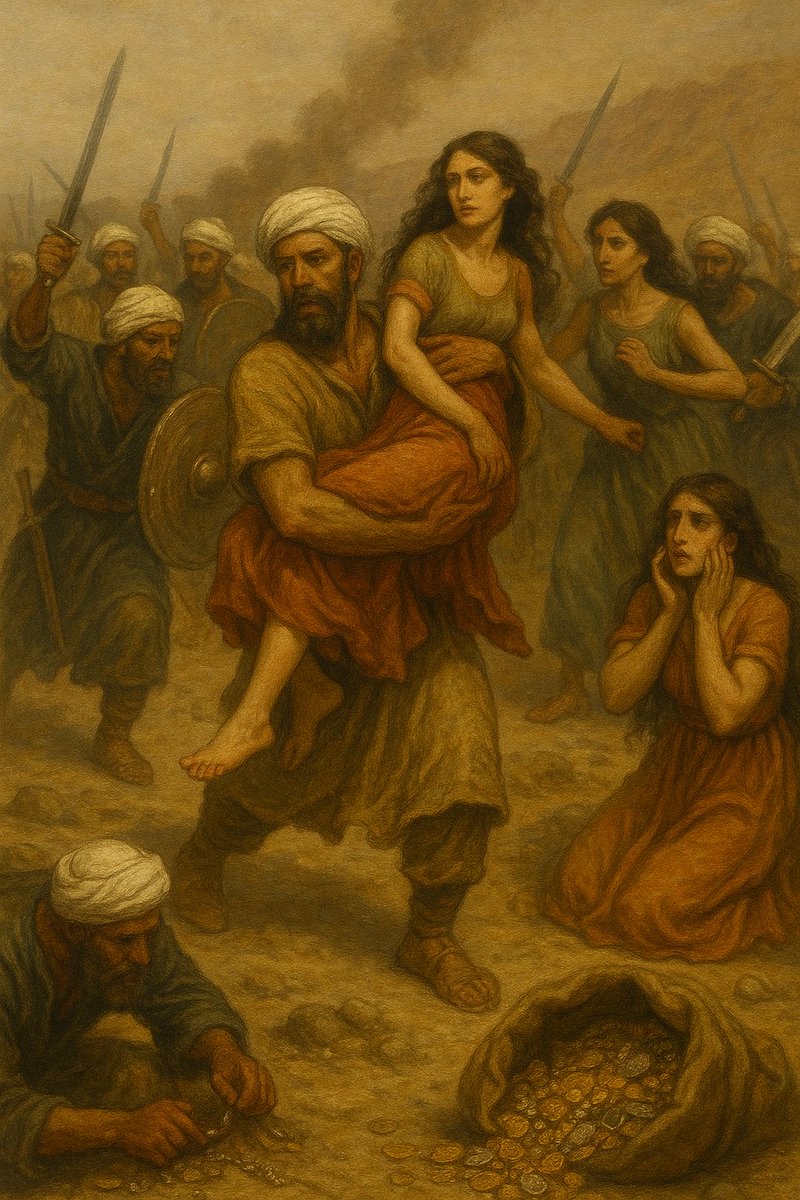 HiddenOfIslam's tweet photo. Pour propager l'islam, religion de vérité, les arabes saccageaient tout sur leur passage en prenant tout les buttin. Comme les femmes sont déficientes intellectuellement, ils ont dû leur faire entrer l'islam par le bas ... Pardon 😅😅😅 https://t.co/cRhHqdprDs