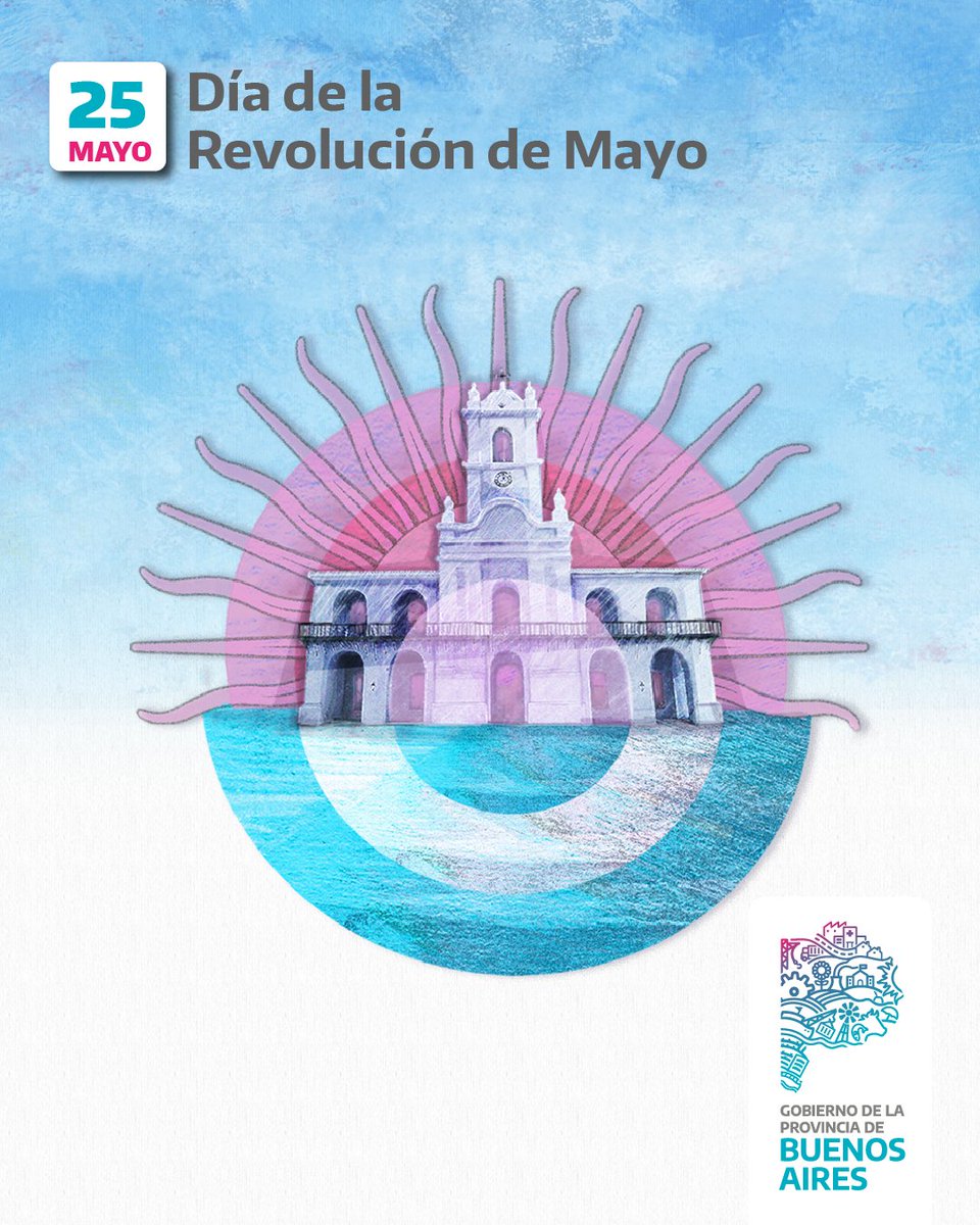 La Revolución de Mayo nos enseña que el camino hacia la soberanía se construye junto al pueblo, con solidaridad y defendiendo sus intereses. Ese es nuestro mandato en la Provincia, para eso trabajamos todos los días. 

¡Feliz #DíaDeLaPatria! 🇦🇷🧉