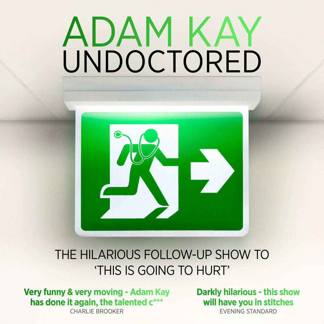 BAFTA-winning, multi-million-bestselling author and former Junior Doctor ADAM KAY is headed to Whitehall Theatre with his latest hit live show!

📆 28th Sep
🎫 pulse.ly/rvgnqk45zp

“Very funny and very moving - Adam Kay has done it again, the talented c***” Charlie Brooker