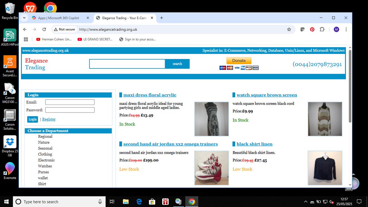 We help design, install, administer and troubleshoot computer networks for businesses and individuals.
elegancetrading.org.uk