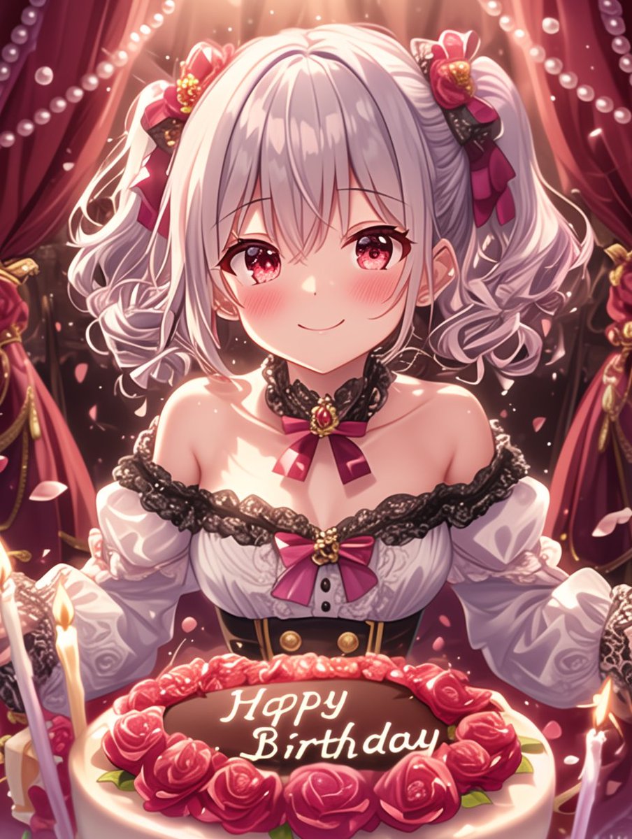 HISA524P_Fan's tweet photo. 【ファンアート】誕生日を機にこのアカウントは非公式アイマスファンアカウントとして再始動！推しのアイドル達の魅力をAIアートでゆるっと発信中。これからもっと投稿増やすので見てね🎤 #Idolmaster #デレステ #HISA524P_Fan #HISAArt https://t.co/S9DBCVXFoK
