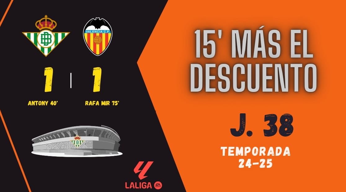 🆕🚨🖐🏻Ya disponible en el canal 📺 de <a href="/YouTube/">YouTube</a> ▶️ la tertulia Post partido “15’+DTO.” del ⁦<a href="/RealBetis/">Real Betis Balompié 🌴💚</a>⁩ 🆚 ⁦<a href="/valenciacf/">Valencia CF</a>⁩ de <a href="/LaLiga/">LALIGA</a> (1-1) disputado en el #Villamarín 🏟️ con los comentarios🗣️🎙️de ⁦<a href="/PauPieraInsa/">Pau Piera Insa</a>⁩ <a href="/frances_font/">Juan Miguel Francés Font</a> y <a href="/Edu_Grau86/">埃德华多 格劳 劳伦佐</a>

youtube.com/live/BKa9xobou…