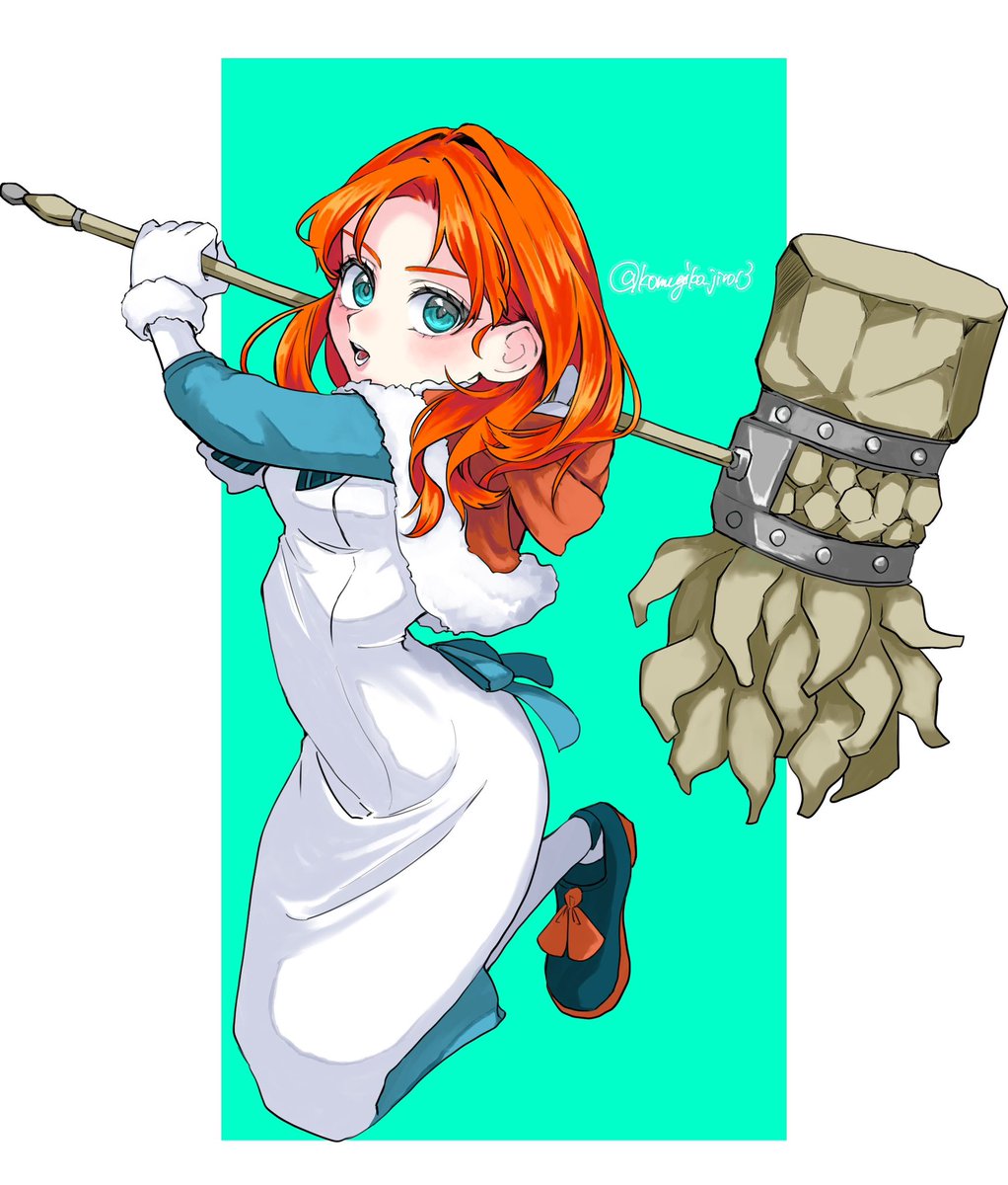 デカハンマーして🧡（うちわﾌﾘﾌﾘ）