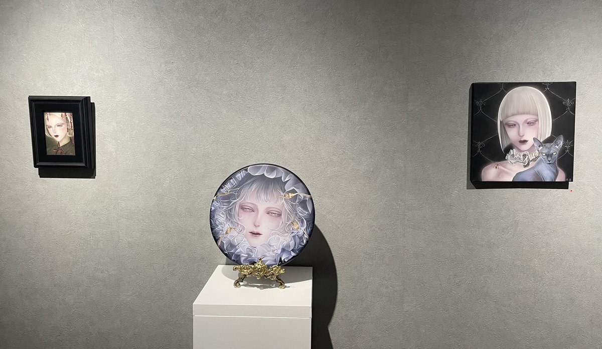 kohaku__0's tweet image. 野口芽衣初個展「神のいない部屋」
本日をもって無事終了いたしました！

まだ振り返りきれないほど濃い日々を過ごさせていただきました。しっかり振り返る時間を作って次の個展へと繋げます⋆✦…