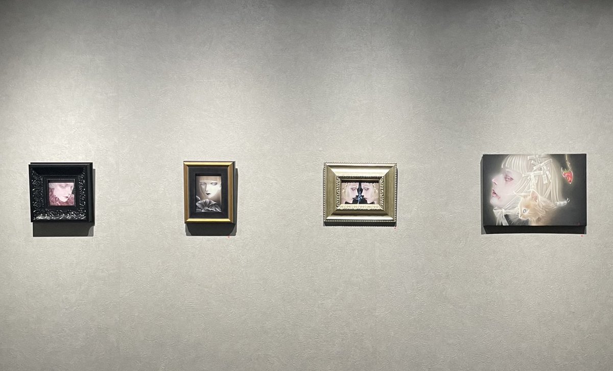 kohaku__0's tweet image. 野口芽衣初個展「神のいない部屋」
本日をもって無事終了いたしました！

まだ振り返りきれないほど濃い日々を過ごさせていただきました。しっかり振り返る時間を作って次の個展へと繋げます⋆✦…