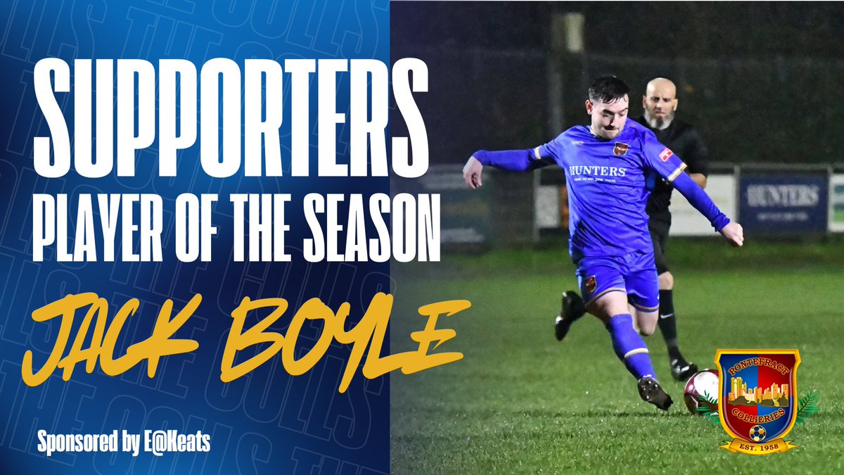 PonteCollsFC's tweet image. 🏆 Taking home our awards last night;

Supporters Player - Jack Boyle
Top Scorer - Jack Boyle
Goal of the Season - Jack Boyle 

#UTC #TogetherStronger