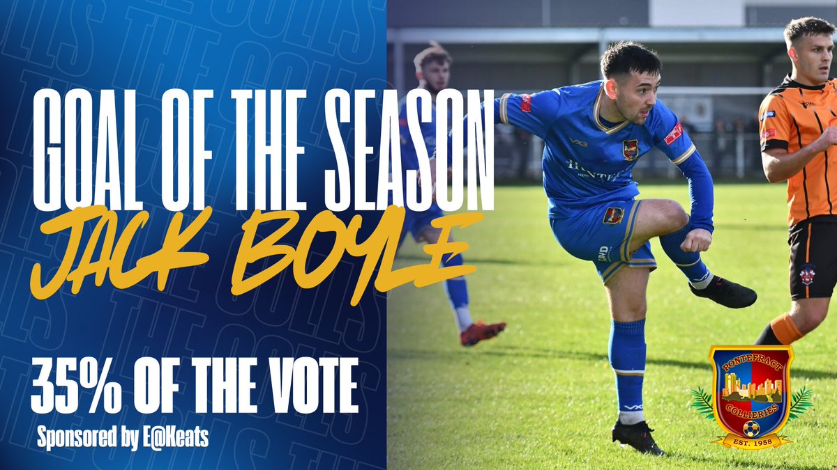 PonteCollsFC's tweet image. 🏆 Taking home our awards last night;

Supporters Player - Jack Boyle
Top Scorer - Jack Boyle
Goal of the Season - Jack Boyle 

#UTC #TogetherStronger