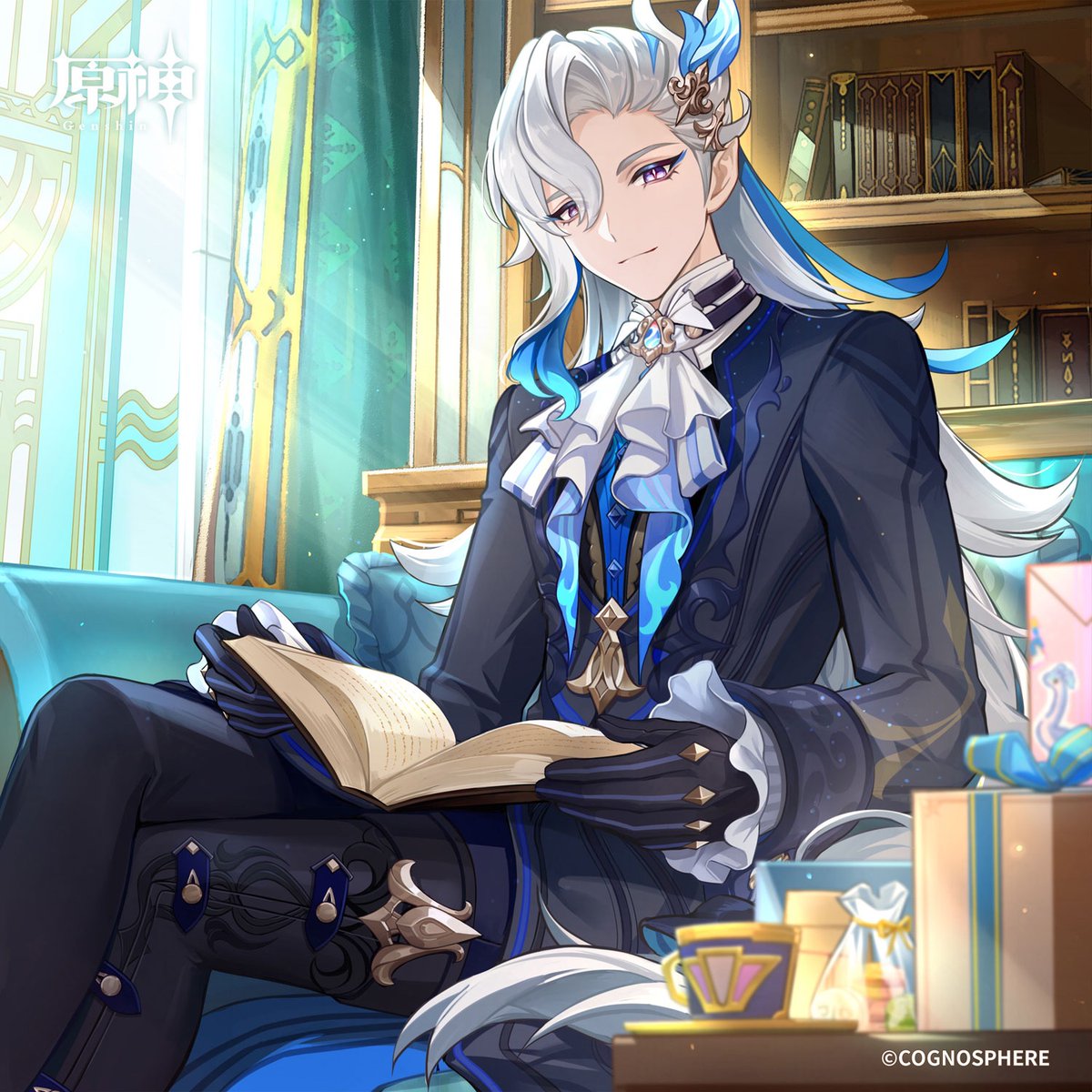 "stop feminizing man" "let man be masculine" and the man looks like this while having control over birthing water and is known for being soft and emotional. if you can't stand a man having stereotypically feminine traits take it up with hyv not the players for acknowledging canon