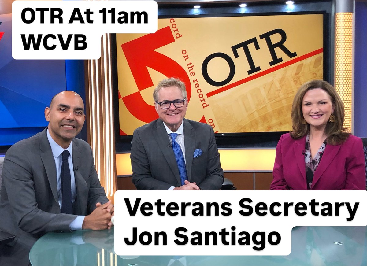 Sharman Sacchetti (@sharmantv) on Twitter photo On OTR, supporting veterans in Massachusetts with Secretary Jon Santiago. The possibility of a third Veterans home and efforts to address homelessness, education and health care. Plus <a href="/VirginiaBuckin1/">Virginia Buckingham</a> and <a href="/maryannemarsh/">Mary Anne Marsh</a> at the round table. Join us at 11am on <a href="/WCVB/">WCVB-TV Boston</a> On OTR, supporting veterans in Massachusetts with Secretary Jon Santiago. The possibility of a third Veterans home and efforts to address homelessness, education and health care. Plus <a href="/VirginiaBuckin1/">Virginia Buckingham</a> and <a href="/maryannemarsh/">Mary Anne Marsh</a> at the round table. Join us at 11am on <a href="/WCVB/">WCVB-TV Boston</a>
