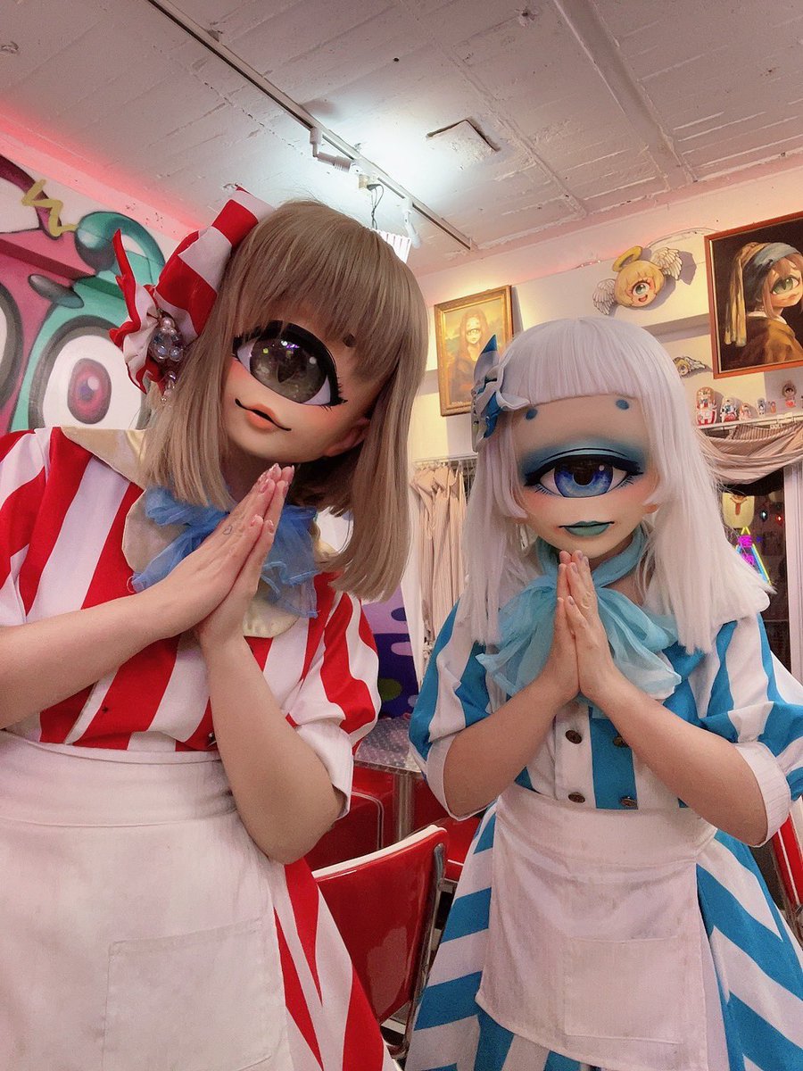 #monsterparty
日曜日ありがとう御座いました！おやつ早々完売＆満席でいっぱいありがとうだぜ〜！！
咲黒さんまた宜しくね！！！
明日月曜日は17-22で待ってるね〜！！