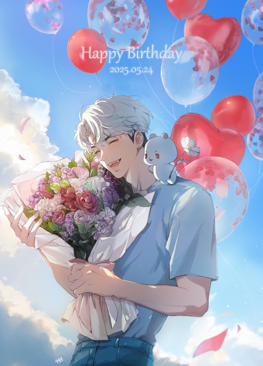 #플레이브 #은호 
#HAPPY_EUNHO_DAY 
#은빛처럼_빛나는_5월의별_은호 

늘 생일처럼 행복한 날들로 가득하길 
영원히 사랑해❤️