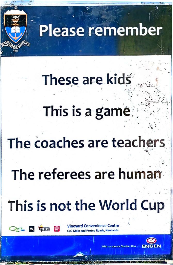 What it is all about .... Well done #SACS