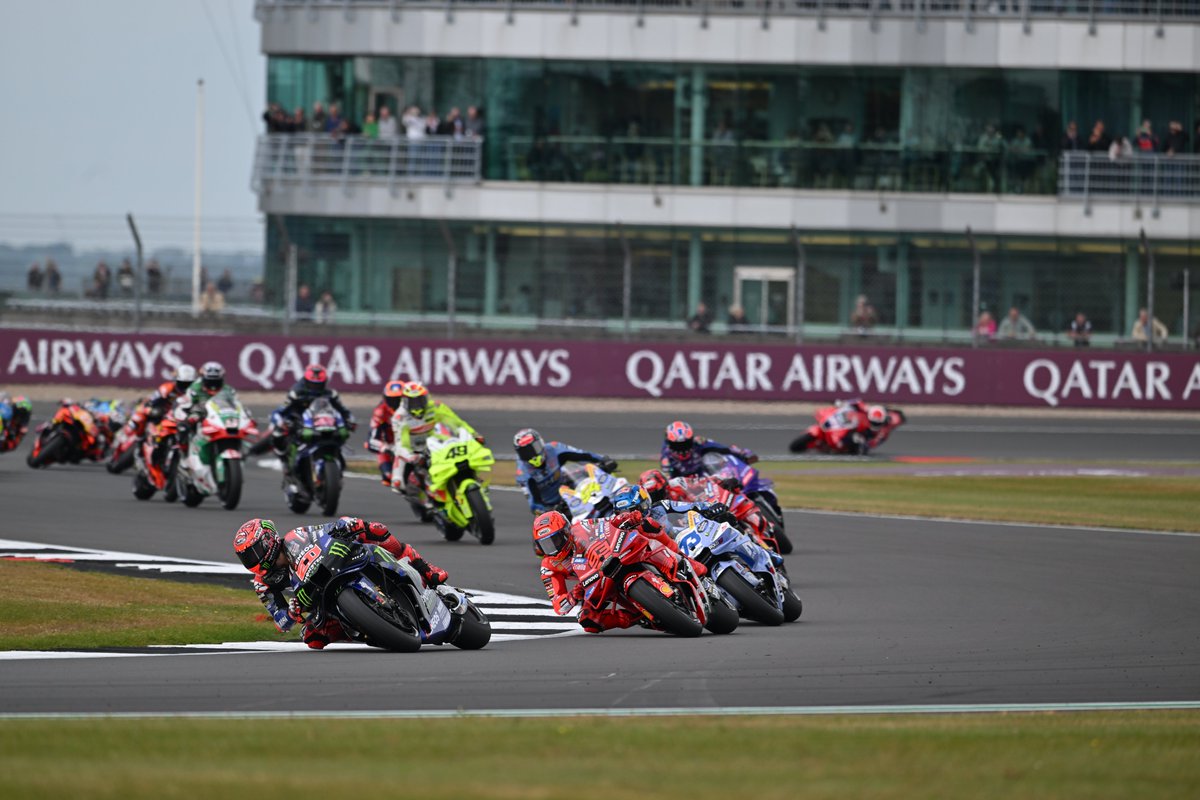 All riders eligible for the restart 🚨

#MichelinMotoGP #BritishGP