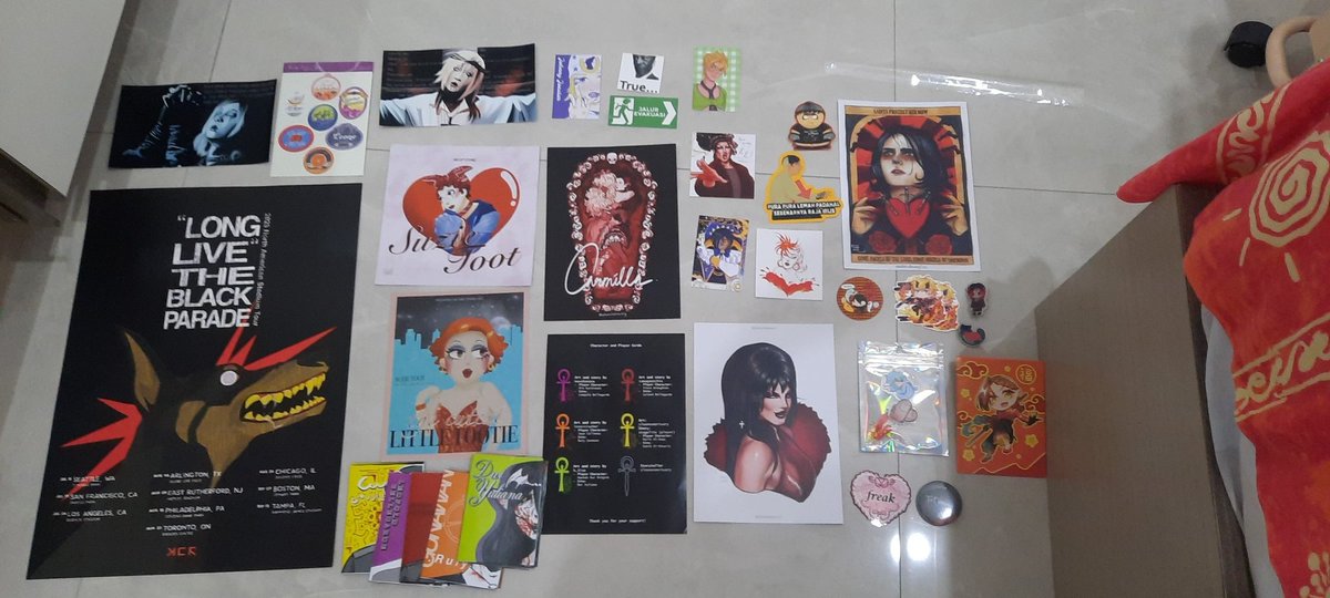 Cf haul i spent less than 200k wowie most of them were freebies and gift from friends hehe 🩷🩷🩷