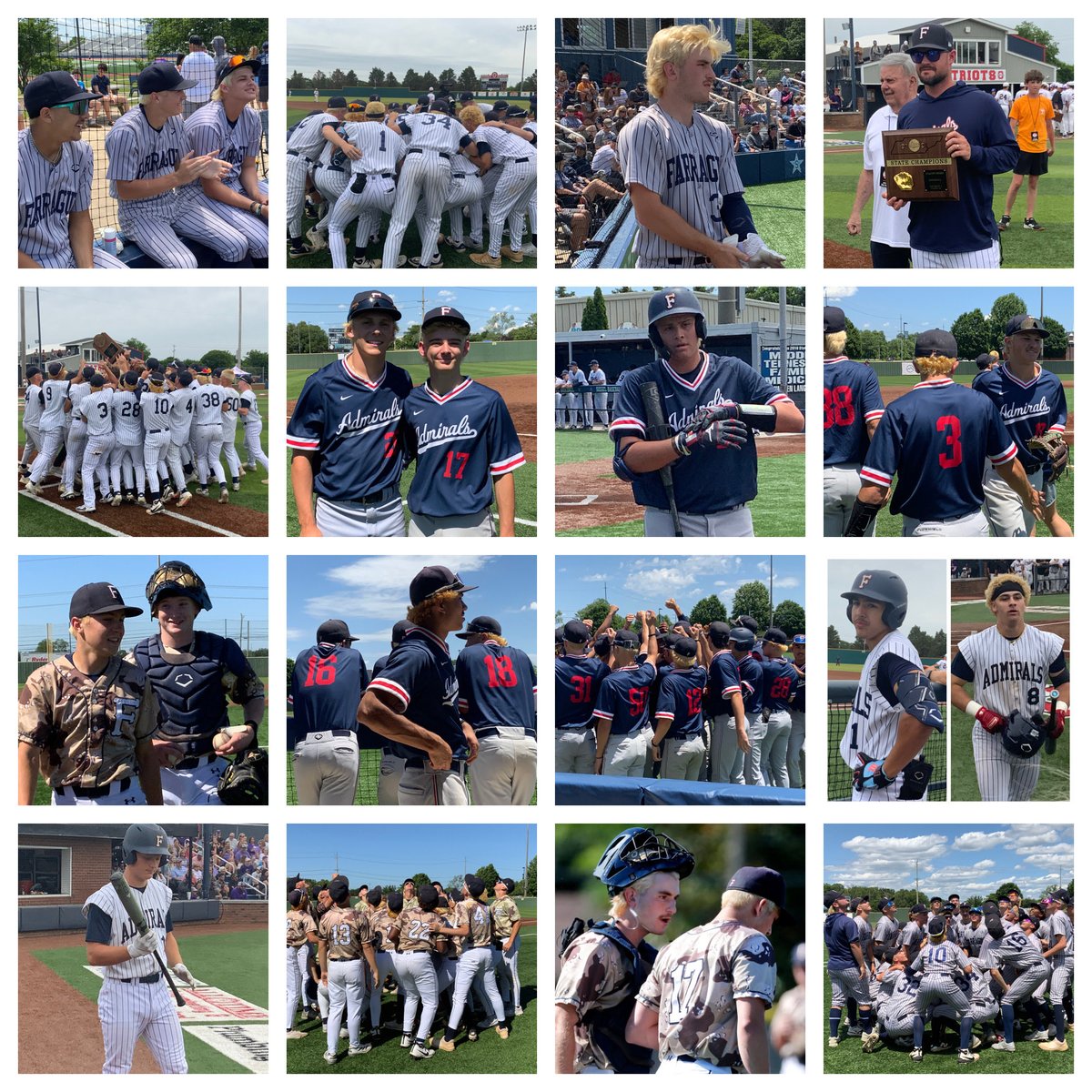 jack tate (@coachtatefhs20) on Twitter photo MURFREESBORO ⚾️ 2025 STATE TOURNAMENT
FARRAGUT 3 INDEPENDENCE 2
FARRAGUT 1 SIEGEL 0
FARRAGUT 9 INDEPENDENCE 5
FARRAGUT 11 CLARKSVILLE 3
The Ads are 16-0 in the last 4 State Tournaments, capturing 4 consecutive State Championships ⚓️
🏆 🏆 🏆 🏆
<a href="/AdmiralGameday/">Farragut Baseball</a> MURFREESBORO ⚾️ 2025 STATE TOURNAMENT
FARRAGUT 3 INDEPENDENCE 2
FARRAGUT 1 SIEGEL 0
FARRAGUT 9 INDEPENDENCE 5
FARRAGUT 11 CLARKSVILLE 3
The Ads are 16-0 in the last 4 State Tournaments, capturing 4 consecutive State Championships ⚓️
🏆 🏆 🏆 🏆
<a href="/AdmiralGameday/">Farragut Baseball</a>