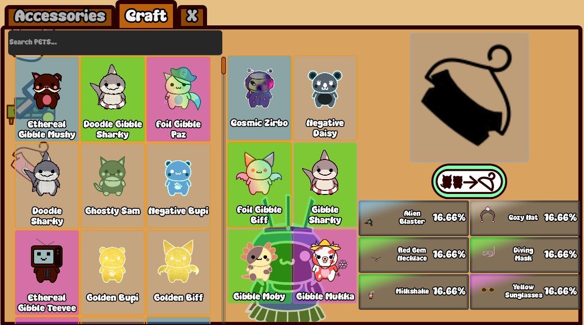 GibblePETS's tweet photo. The new crafting system lets you unlock tons of awesome accessories for your pets! I can’t wait to see how you style your favorite one!

GibblePETS is Free to Play on Steam! 🎮

#games #indiedev #indiegaming #cozygames #cozy #videogames #IndieGameDev #indiegame #f2p #FreeGames https://t.co/oB3ETSUXJ6