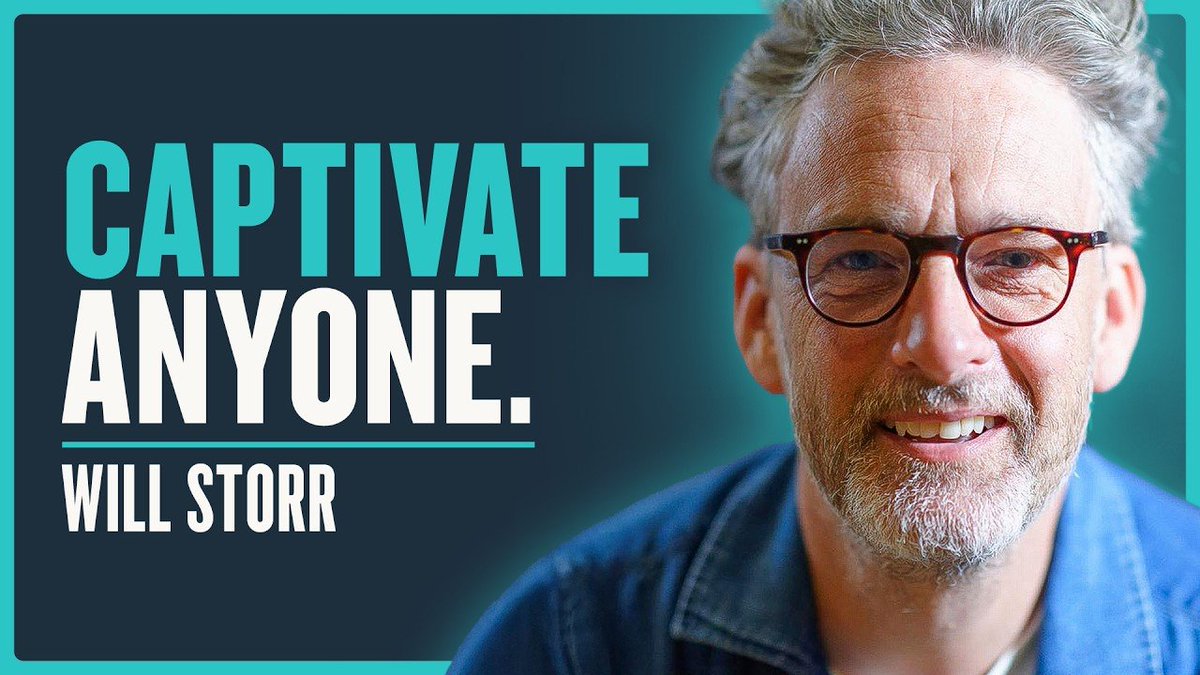 Chris Williamson (@chriswillx) on Twitter photo “The best stories, the stories that last through the ages that we can watch again and again and again, are about all three: survival, connection, and status.” — <a href="/wstorr/">Will Storr</a>
🔗 bit.ly/4kAzJ8f “The best stories, the stories that last through the ages that we can watch again and again and again, are about all three: survival, connection, and status.” — <a href="/wstorr/">Will Storr</a>
🔗 bit.ly/4kAzJ8f