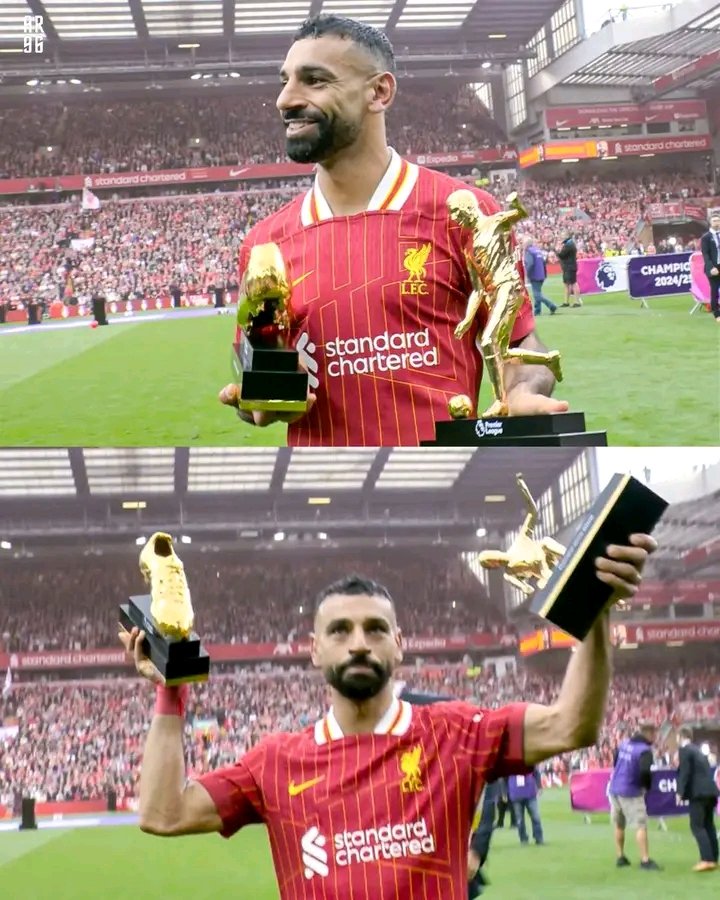 VictorJohn (@victorjohn_jp) on Twitter photo Salah won the Golden boot and Play-maker award in 24/25 English Premier League Season
★28 Goals⚽
★18 Assists
Legend <a href="/MoSalah/">Mohamed Salah</a> 🙌 Salah won the Golden boot and Play-maker award in 24/25 English Premier League Season
★28 Goals⚽
★18 Assists
Legend <a href="/MoSalah/">Mohamed Salah</a> 🙌