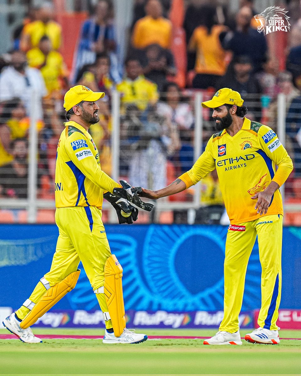 Thala X Thalapathy 7️⃣🤝8️⃣
Till the end of the line! ♾️💛

#GTvCSK #WhistlePodu 🦁💛