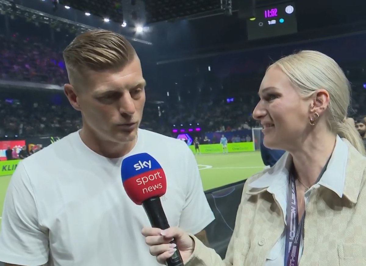 🗣️ Toni Kroos: “Xabi Alonso? I’m not surprised. I wish him success and I think this is a great step for him and for Real Madrid.”