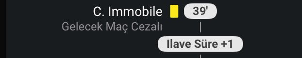 İlk yarı Immobile bitiği

Şut 0/1
RCS Topla Buluşma 0
Uzun Pas 0/0
Orta 0/1
İkili mücadele 1/2
Hava Topu 0/0

Neyseki gelecek maç cezalı amk keyiften ölen var.