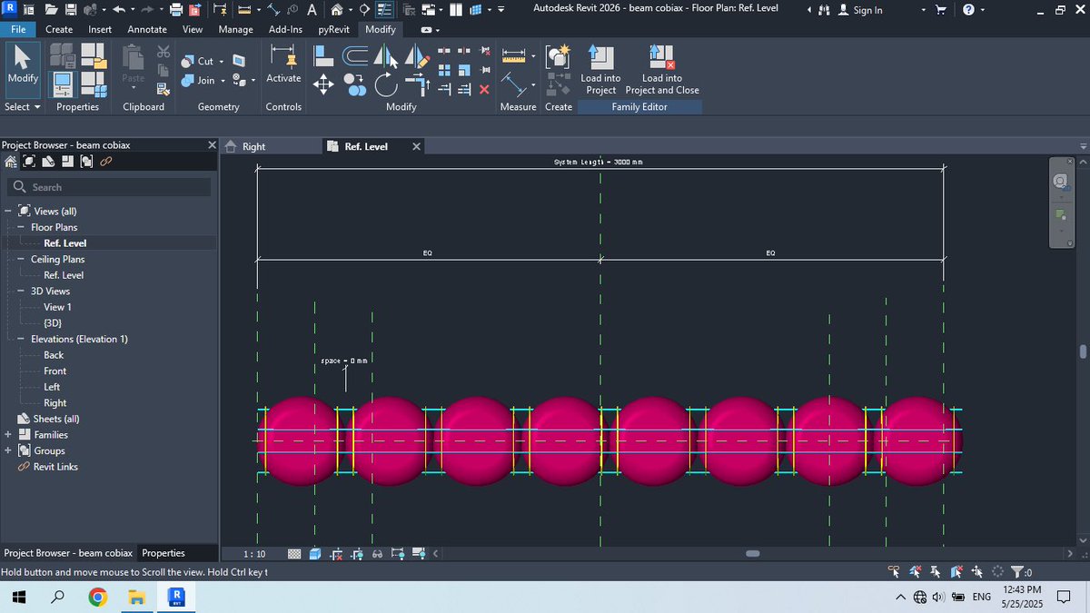 1992ayz's tweet image. Designing Cobiax slabs fully parametrically using Revit software
#CivilEngineering
#Construction
#BuildingDesign
#StructuralEngineering
#Revit
#AutodeskRevit
#BIM (Building Information Modeling)
#RevitArchitecture
#RevitStructure