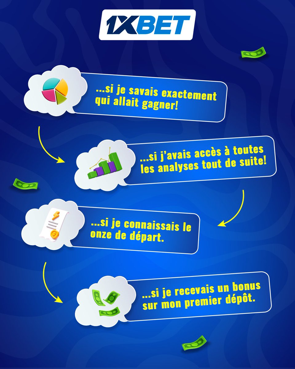 1xbet_bi's tweet photo. ⚽️ Parier serait tellement plus simple si…
Mais avec 1xBet, plus besoin de deviner !

Qui es-tu dans la liste ? Laisse ton numéro dans les commentaires 👇

#1xBet #Football #ParierIntelligemment #JourDeMatch #Promo #ParierEnTouteSimplicité https://t.co/1QYTcR3QeU