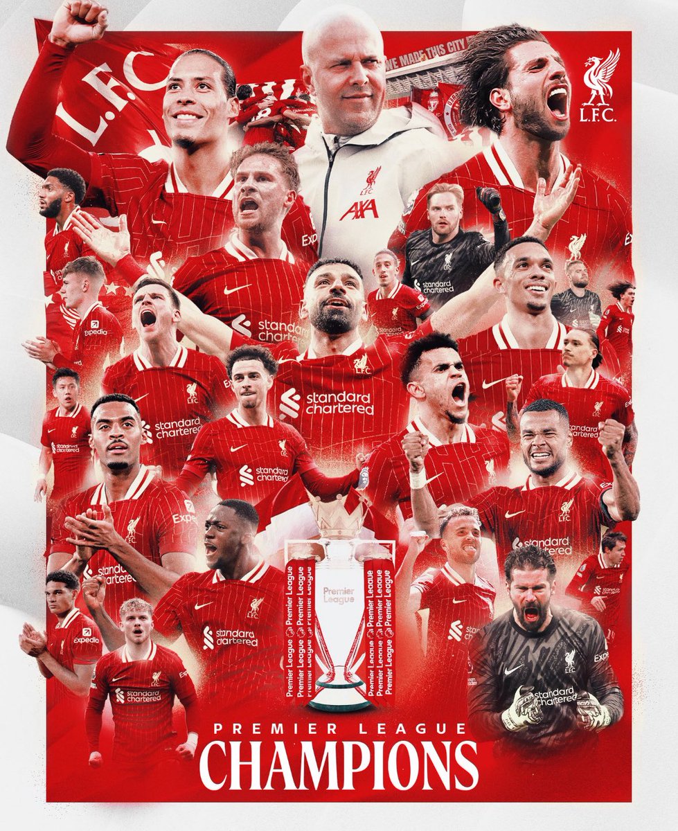 Champions 😊. 

20 Times .   Firmly back on our perch .