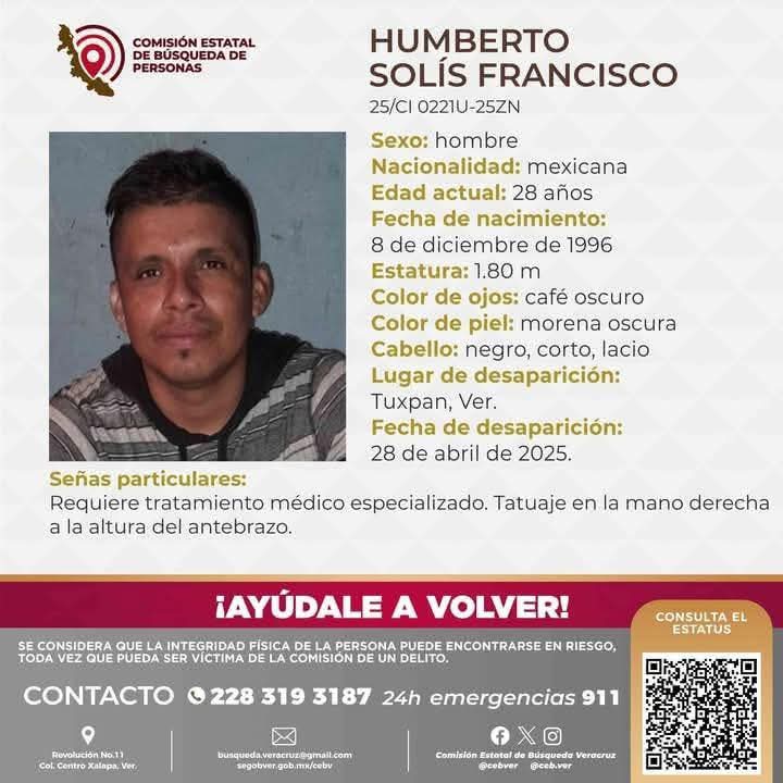 Veracruzlnforma's tweet image. Tuxpeño embolsado! #ÁLAMO #Temapache El embolsado dejado en Álamo por la organización Mafia Veracruzana con un mensaje que decía, que “La Limpia Seguía”fue identificado como Humberto Solís Francisco el cual se encontraba desaparecido el 28 de Abril y contaba ficha de búsqueda.
