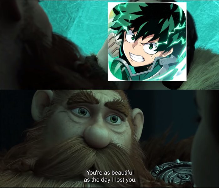 meowravity's tweet photo. Apparently we're getting a new MHA mobile game https://t.co/wUDdC5ceeC