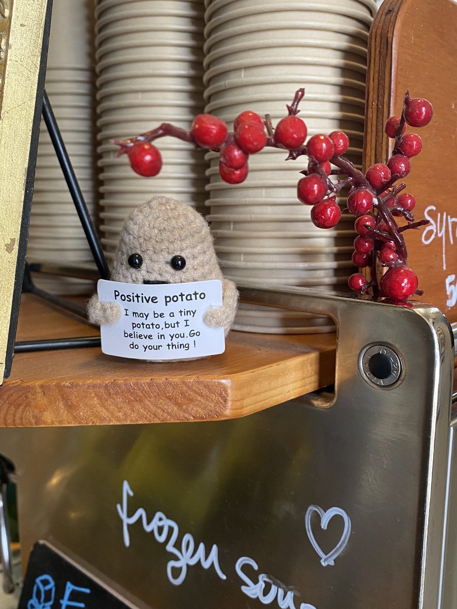 Spotted in New Edinburgh 🥹 ☕️ 🥔