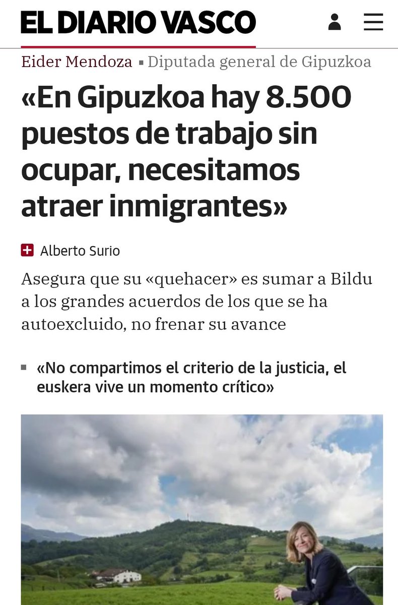 Echasteis a medio millón de vascos que pensaban distinto