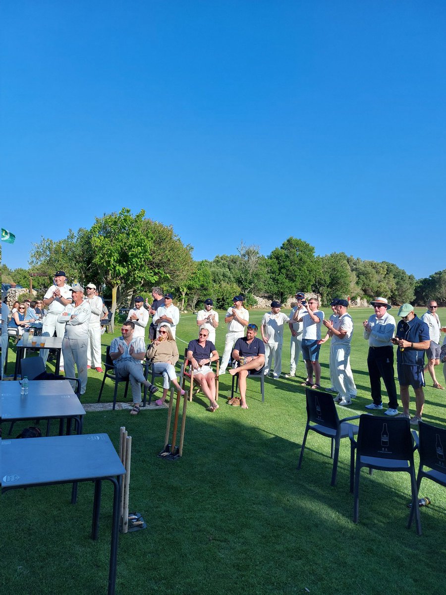 Menorca Cricket Club (@menorcacc) on Twitter photo SUNDAY RESULT: (40 overs)
<a href="/MCCOfficial/">Marylebone Cricket Club</a>: 252-5
T. Fowler 122, C. Whitefoord 48
Menorca: 205ao
A. Lavin 99,
T. Fowler 3-22
menorca.play-cricket.com/website/result⦠SUNDAY RESULT: (40 overs)
<a href="/MCCOfficial/">Marylebone Cricket Club</a>: 252-5
T. Fowler 122, C. Whitefoord 48
Menorca: 205ao
A. Lavin 99,
T. Fowler 3-22
menorca.play-cricket.com/website/resultā¦