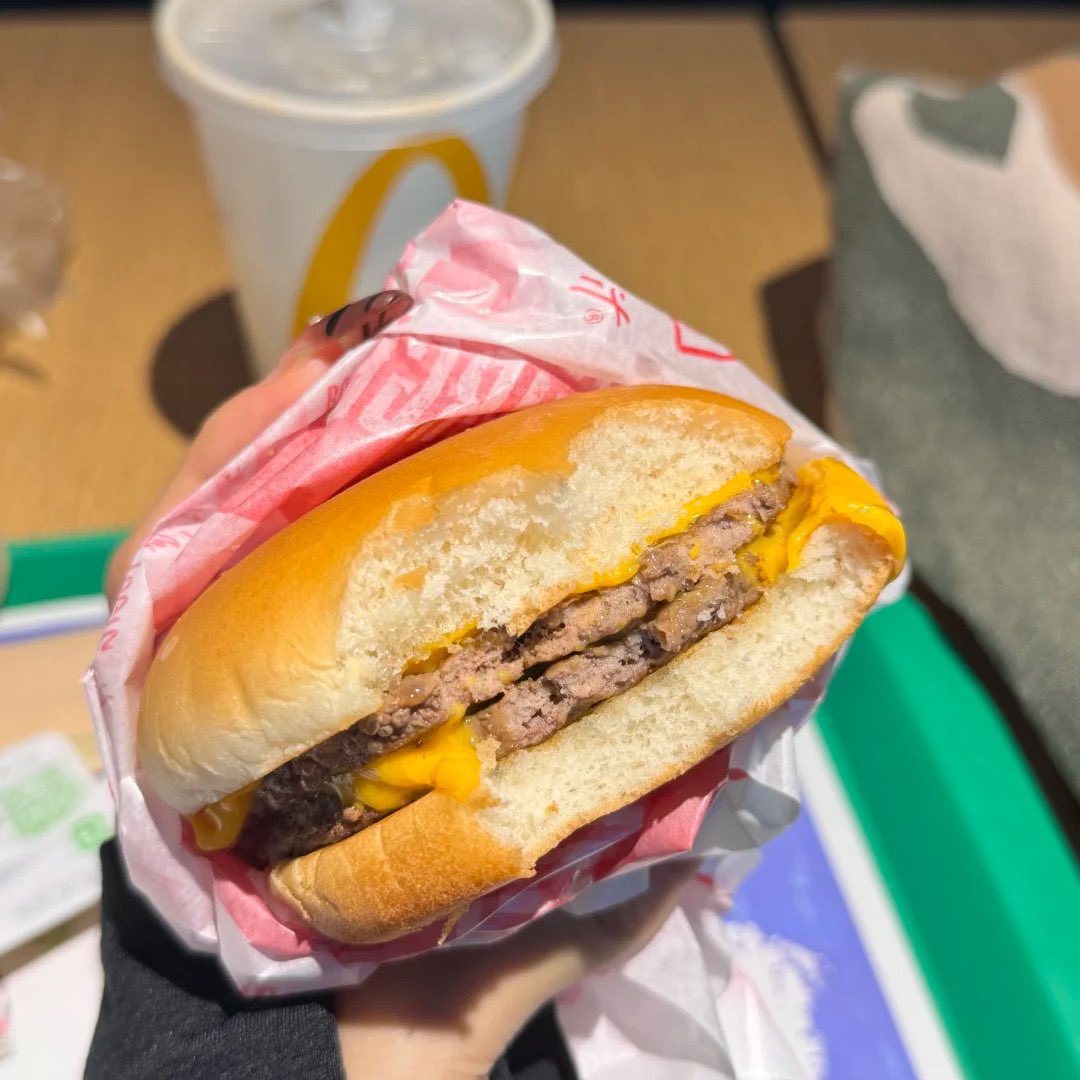 There doesn’t exist a single food on planet earth that can even compare to the double cheeseburger

I eat a double cheeseburger and it gives me the most energy and raw power out of any food I’ve ever eaten

When I eat a double cheeseburger I instantly feel like I’ve added 10