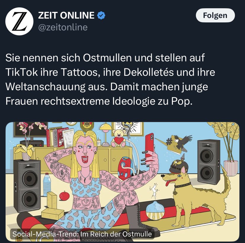 Das Zeigen von Tattoos ist offenbar jetzt rechtsextrem.🤦🏻