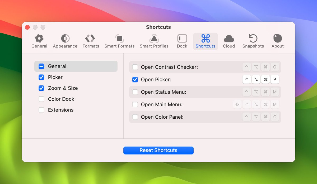 sip_app's tweet image. Global Shortcuts — Power at Your Fingertips

No matter what app you&apos;re in, Sip&apos;s global shortcuts let you pick colors, open tools, and stay in flow — without switching apps.

🎨 Fast
🖥️ Always available
💪 Built for your workflow

Once you try it, you won&apos;t go back.

☛ Try it…