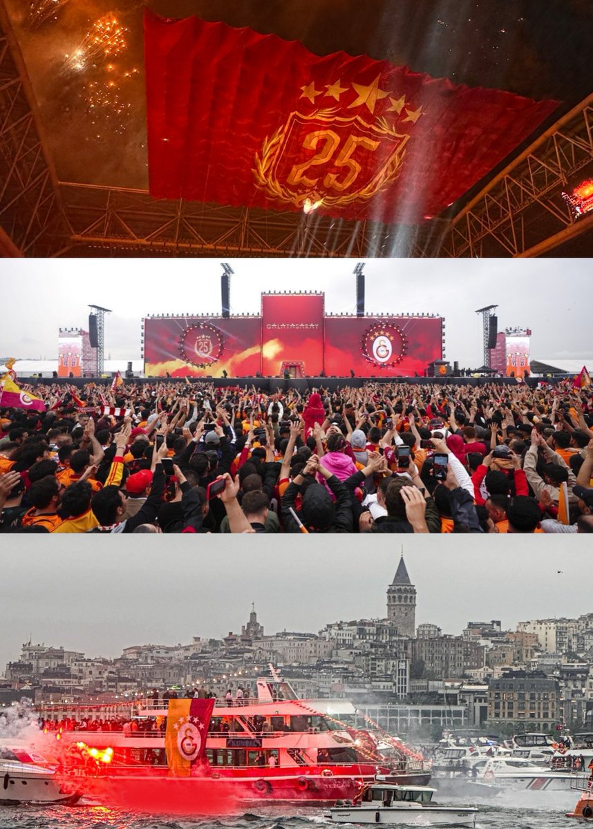 AjansParcali_'s tweet photo. HAVADA, 
KARADA, 
DENİZDE!

İstanbul Bir Saray ,
Tek Hakimi GALATASARAY! 

#GSFest https://t.co/meMfUCFjqY