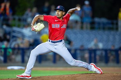 Sonny (@sonny_108) on Twitter photo This week's Prospect of the Week, voted on by <a href="/FBDiscord/">Fantasy Baseball Discord</a>, is Brandon Clarke!
Clarke is a 22 year old LHP prospect in the Boston Red Sox organization
<a href="/ProspectsLive/">Prospects Live</a> top 600 ranking (May '25): 103
π§΅π This week's Prospect of the Week, voted on by <a href="/FBDiscord/">Fantasy Baseball Discord</a>, is Brandon Clarke!
Clarke is a 22 year old LHP prospect in the Boston Red Sox organization
<a href="/ProspectsLive/">Prospects Live</a> top 600 ranking (May '25): 103
π§΅π