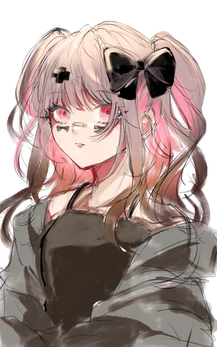 深夜テンションで描いた子かわち 